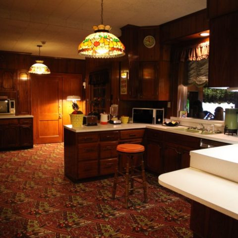 Kuchnia w domu Elvisa Presleya, fot. Beata Pawlikowska 