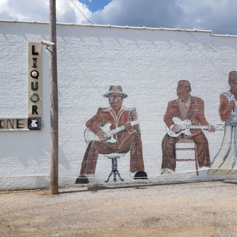 Mural w Leland, fot. Beata Pawlikowska