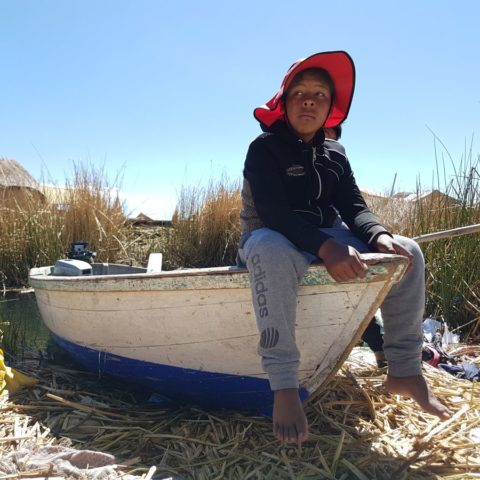 Na jeziorze Titicaca, fot. Beata Pawlikowska