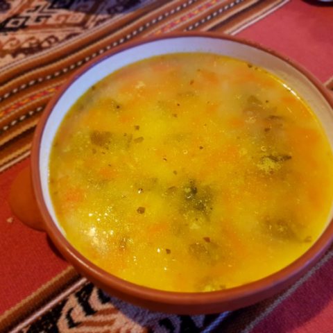 Zupa z kaszy quinoa, fot. Beata Pawlikowska