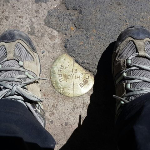 Jedną nogą w Peru, drugą nogą w Boliwii, fot. Beata Pawlikowska