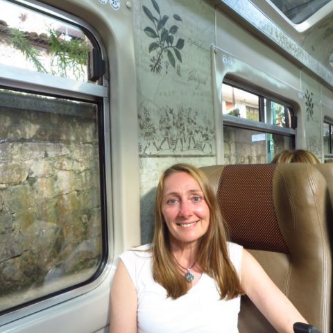 W pociągu do Machu Picchu, Peru, W pociągu w Japonii, fot. Beata Pawlikowska