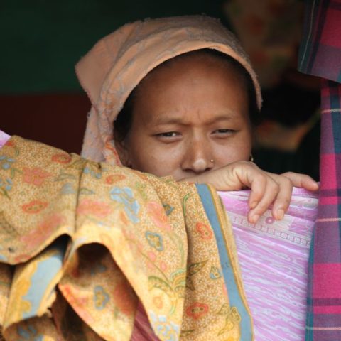 W tradycyjnej wiosce w Himalajach fot. Beata Pawlikowska