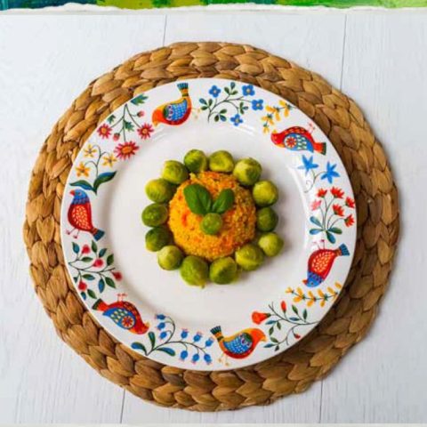 Kasza jaglana z brukselką i bazylią,  fot. Beata Pawlikowska