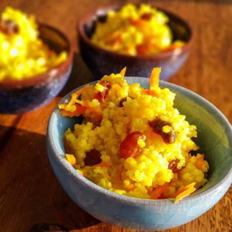 Sułtańskie śniadanie z rodzynkami i marchewką, fot. Beata Pawlikowska