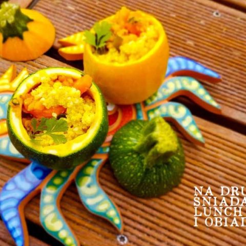 Cukinie nadziewane kaszą jaglaną,  fot. Beata Pawlikowska