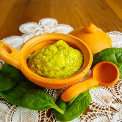 Jabłkowy sos ze świeżym majerankiem,  fot. Beata Pawlikowska