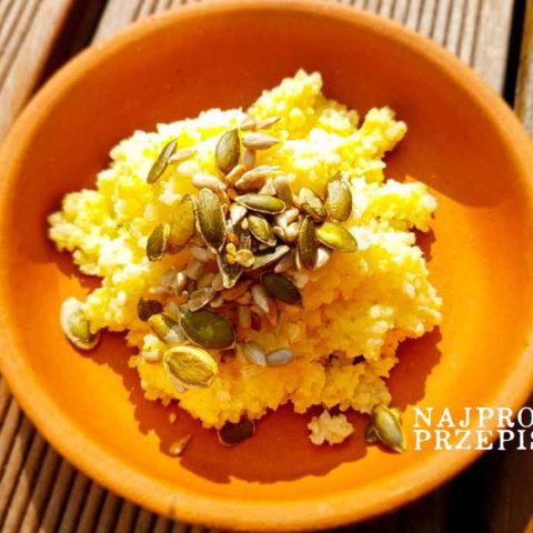 Kasza z prażonymi nasionami, fot. Beata Pawlikowska