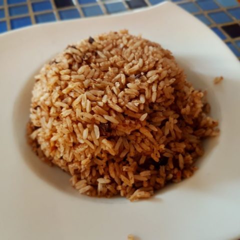 Ryż z fasolą - podstawa kuchni w Belize, fot. Beata Pawlikowska