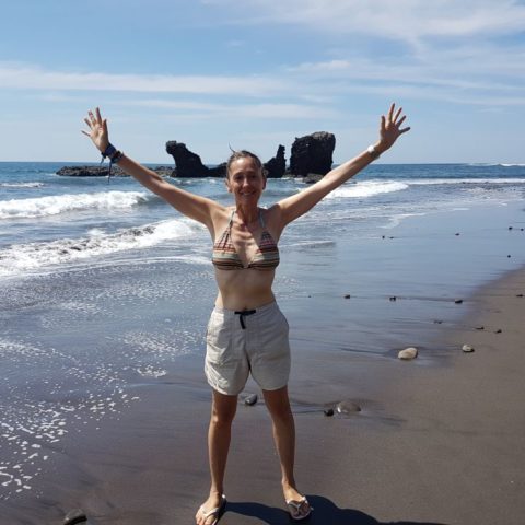 Plaża w El Tunco,  fot. Beata Pawlikowska