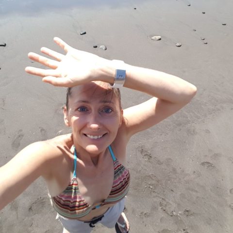 Plaża w El Tunco,  fot. Beata Pawlikowska