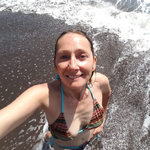 Plaża w El Tunco,  fot. Beata Pawlikowska