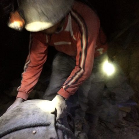 Praca w kopalni, fot. Beata Pawlikowska