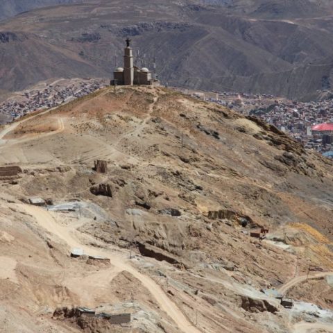 Widok na miasto sprzed kopalni, fot. Beata Pawlikowska