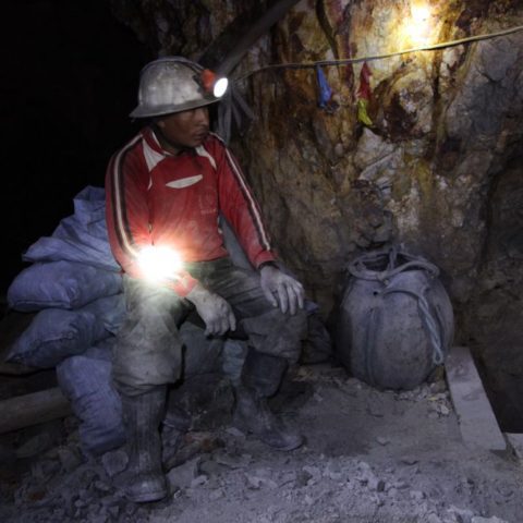 W kopalni srebra w Potosi, fot. Beata Pawlikowska