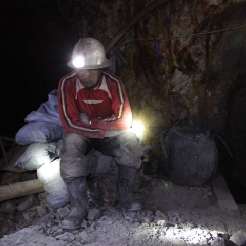 W kopalni srebra w Potosi, fot. Beata Pawlikowska