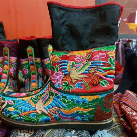 Buty Bhutanu, fot. Beata Pawlikowska