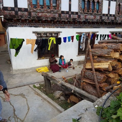 W bhutańskiej wiosce, fot. Beata Pawlikowska