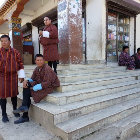 W stolicy Bhutanu, Thimpu, fot. Beata Pawlikowska