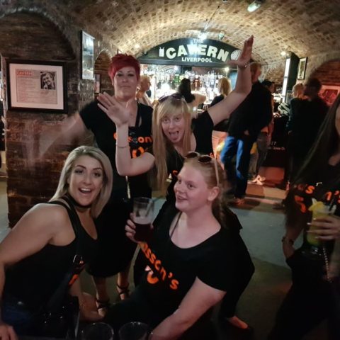 W klubie Cavern, fot. Beata Pawlikowska