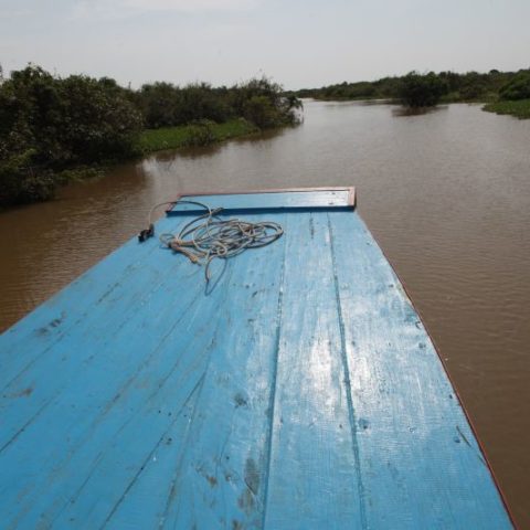 Na jeziorze  Tonle Sap, fot. Beata Pawlikowska