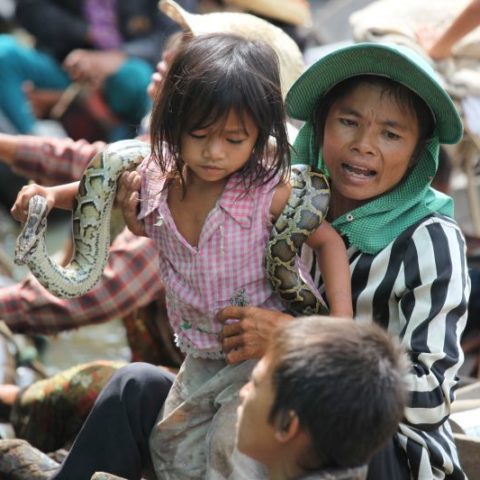 Na jeziorze  Tonle Sap, fot. Beata Pawlikowska