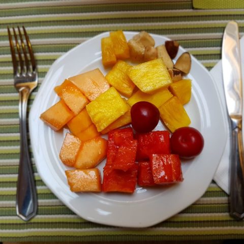 tropikalne śniadanie, fot. Beata Pawlikowska