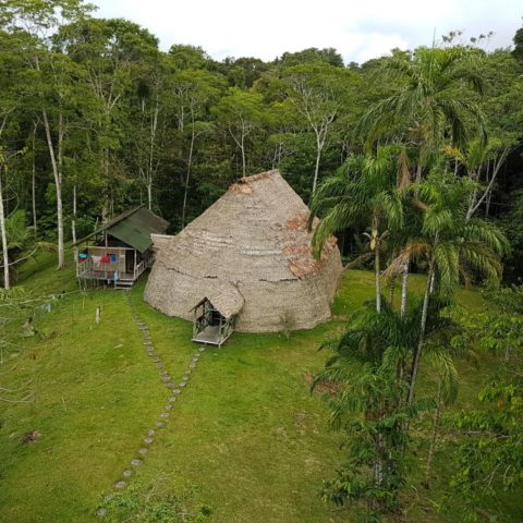 Maloka (indiańska chata), fot. Beata Pawlikowska