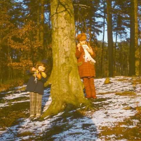 Z siostrą, fot. Adam Pawlikowski