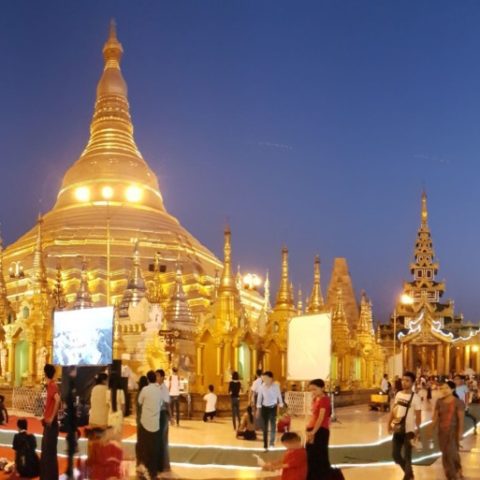 Pagoda Shwedagon w Rangunie, fot. Beata Pawlikowska