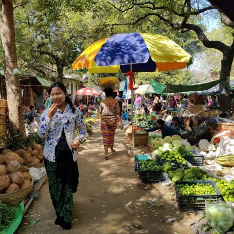 Na targowisku, fot. Beata Pawlikowska