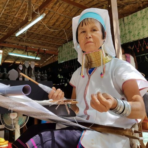 Kobieta zyrafa,  fot. Beata Pawlikowska