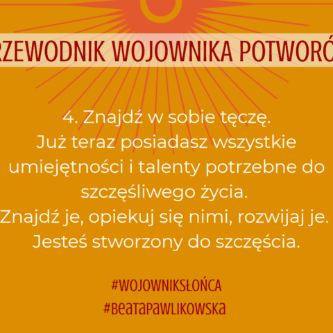 "Wojownik słońca. Magiczna wyprawa na kraniec wszystkiego"