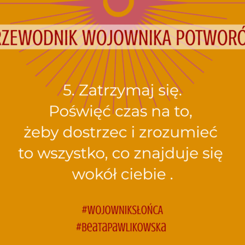 "Wojownik słońca. Magiczna wyprawa na kraniec wszystkiego"