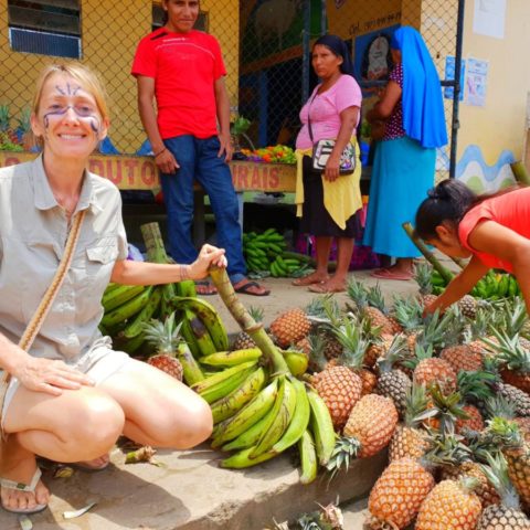 Na targowisku w brazylijskiej wiosce
