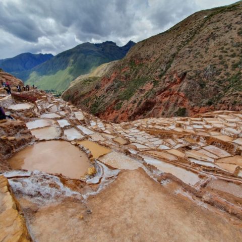 Kopalnia soli założona przez Inków, działająca do dzisiaj. Fot. Beata Pawlikowska