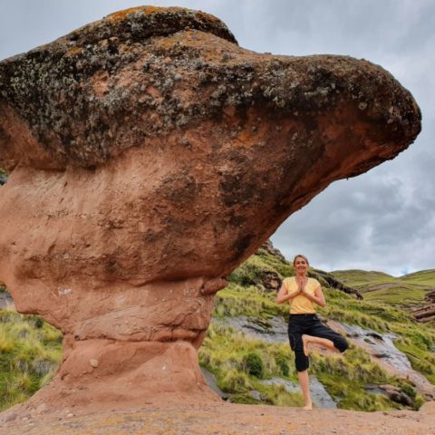 W kanionie Tinajani. 