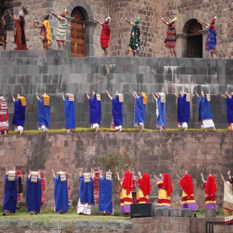 Podczas festiwalu Inti Raymi w Cuzco. Fot. Beata Pawlikowska