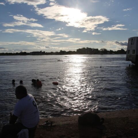 Zachód słońca w Concepción.