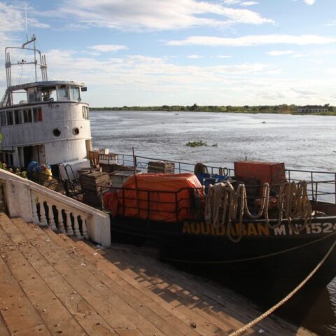 Łódź prawie gotowa do drogi.