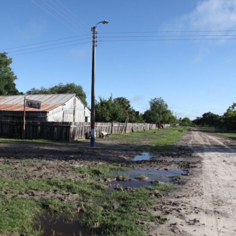 W wiosce nad rzeką.