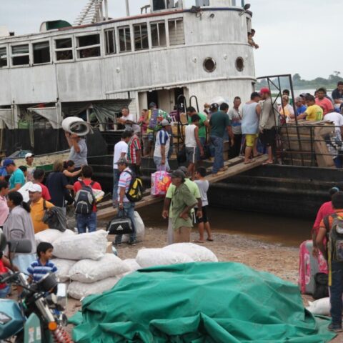 Koniec trasy – w porcie w Bahia Negra.